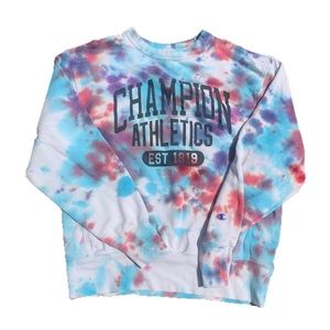 Champion Tie Dyed Sweatshirt
